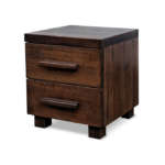 Nočný stolík z dyhy