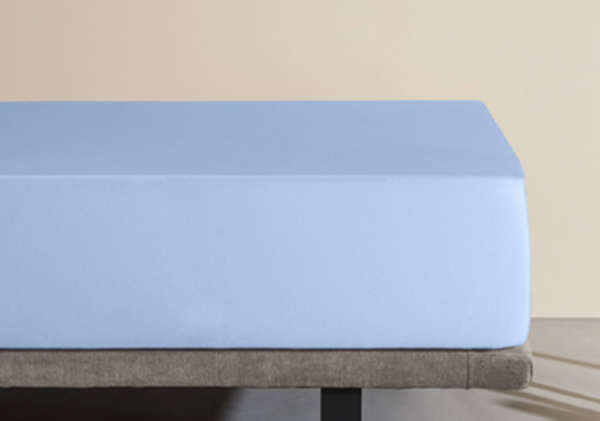 Chrániče na matrac - púdrovo modrý