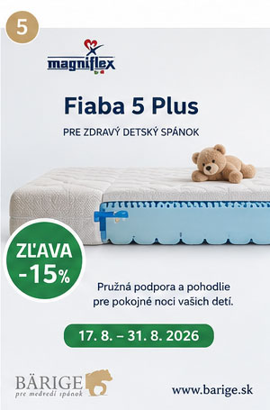 Zdravý spánok detský matrac